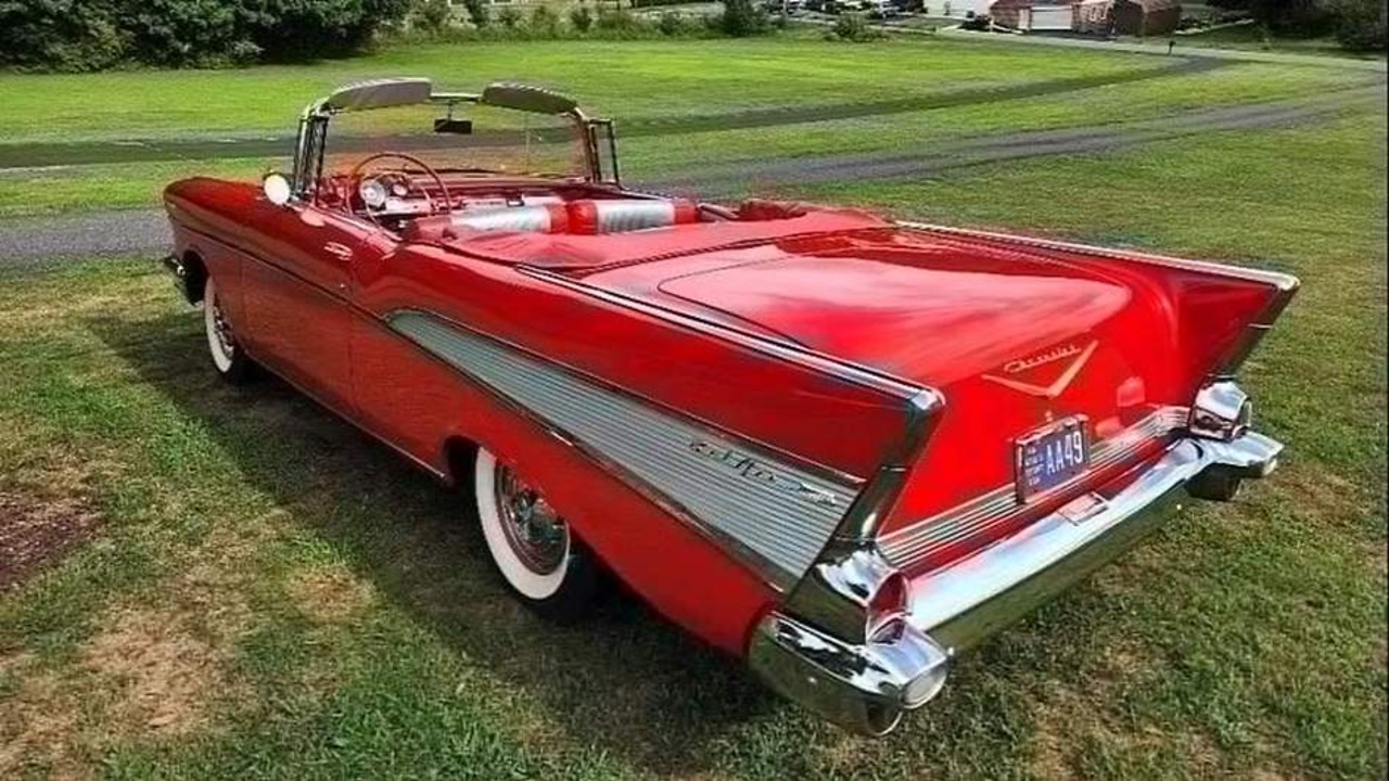 В США началась продажа редкого Chevrolet Bel Air 1957 года с оригинальным V8