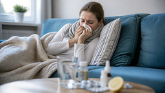 Россиянам объяснили, кому грозят осложнения при гриппе H3N2 и H1N1