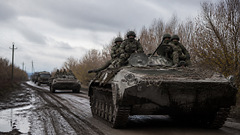 Подоляка сообщил о боях российских войск за сёла в Запорожской области